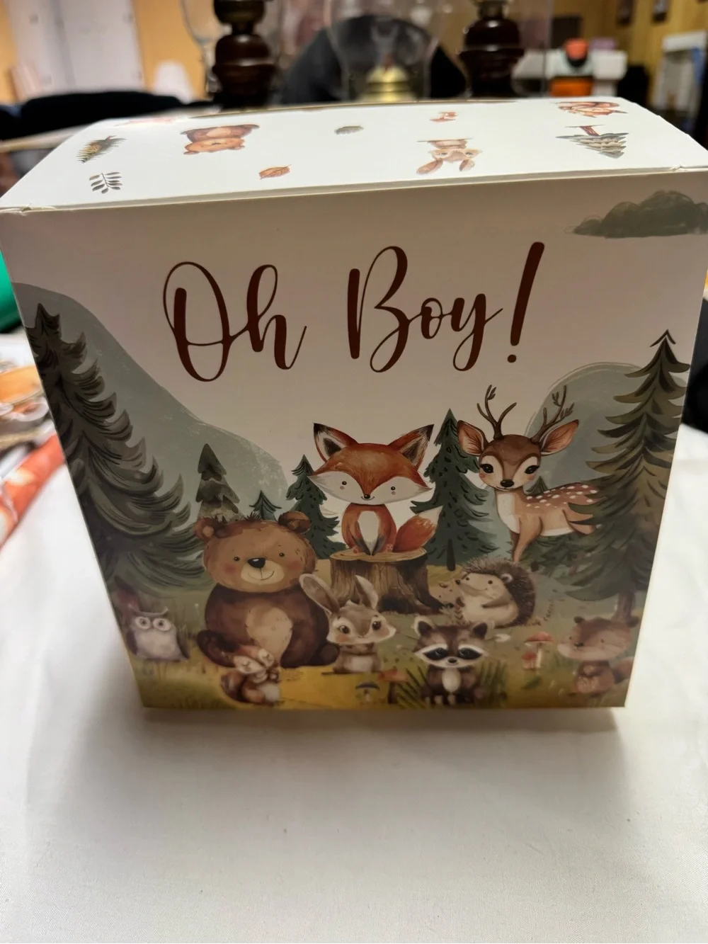 Woodland Animals Baby Shower Lot over 100 pieces